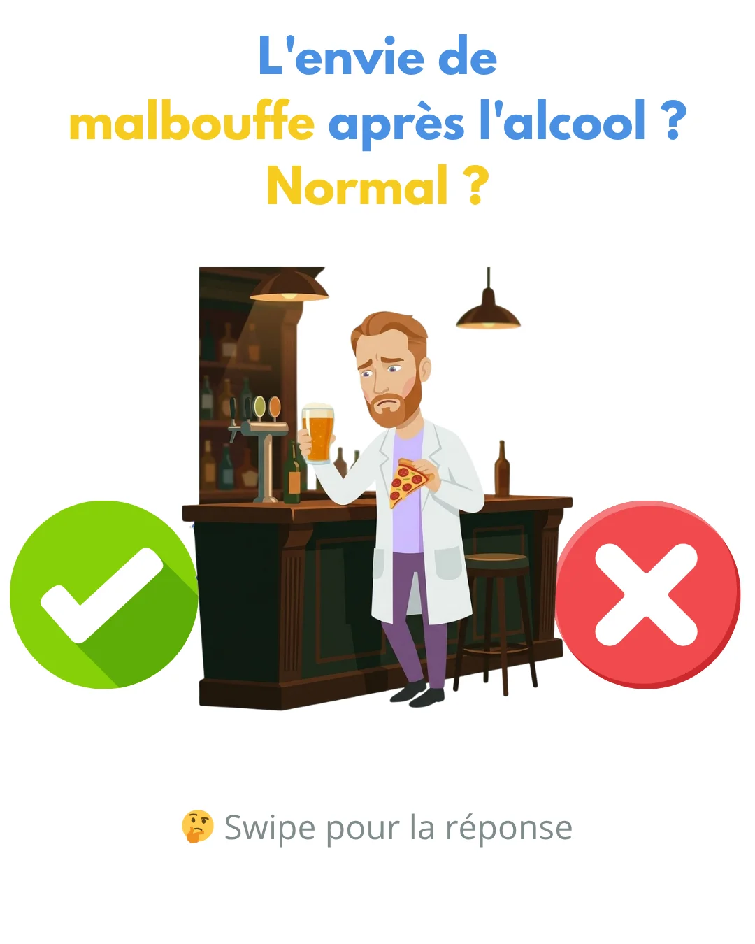 L'envie de malbouffe après l'alcool, c'est normal ?