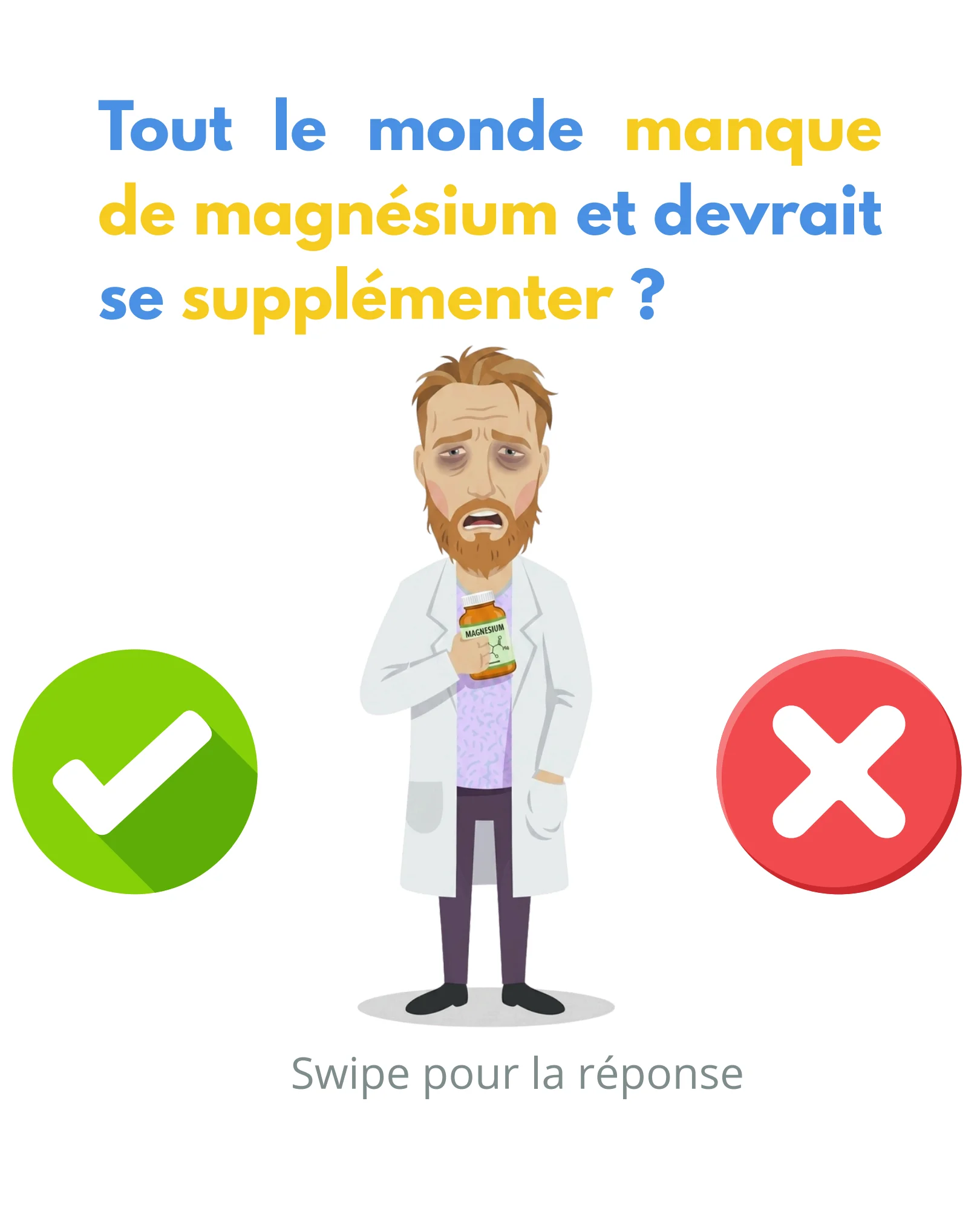 Tout le monde manque de magnésium ?