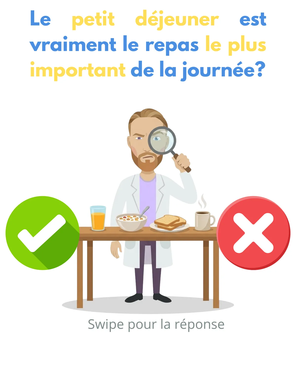 Le petit-déjeuner est-il le repas le plus important ?