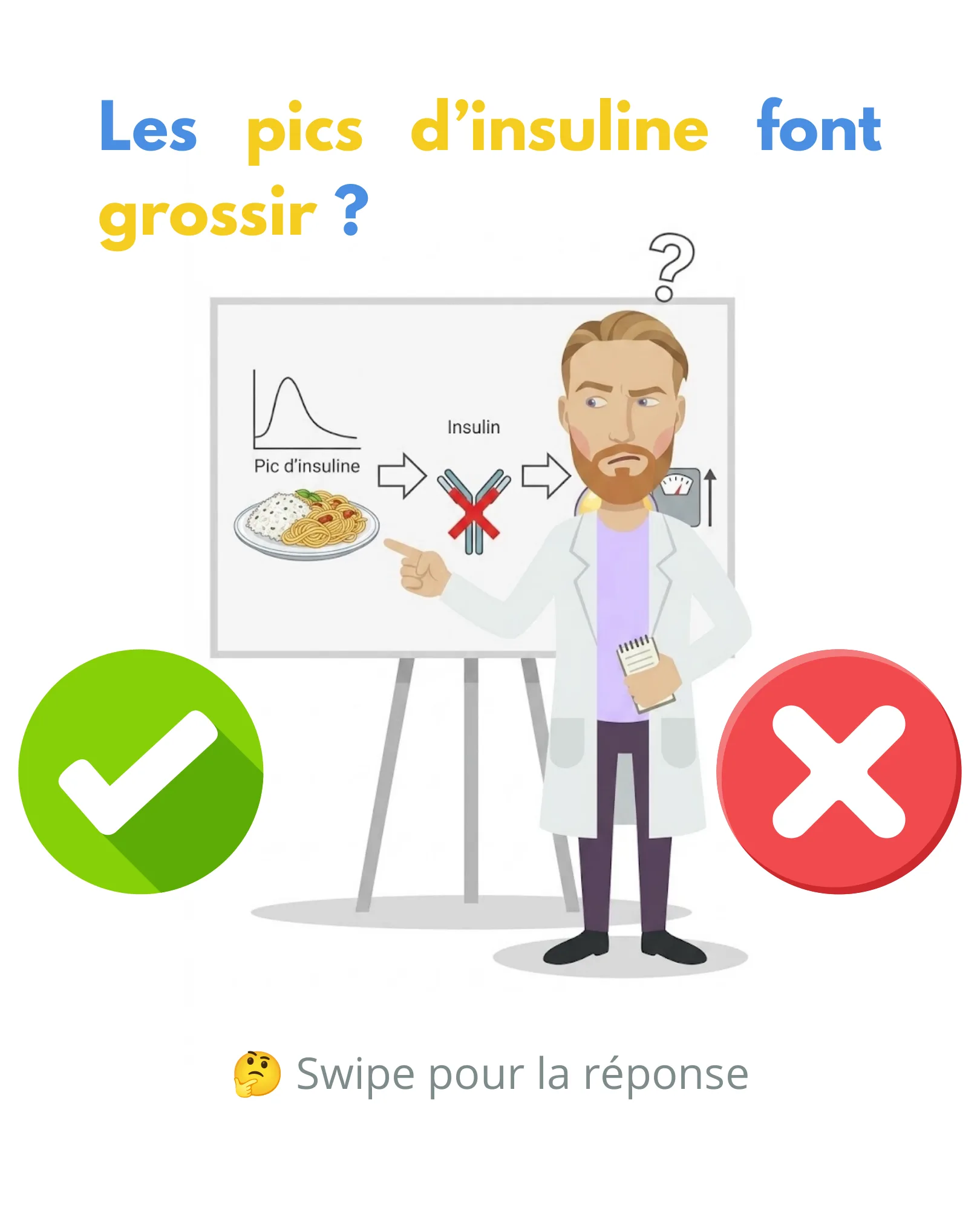 Les pics d'insuline font grossir ?